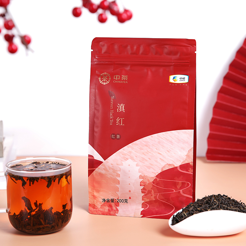 中茶工夫红茶 150g/袋高清大图