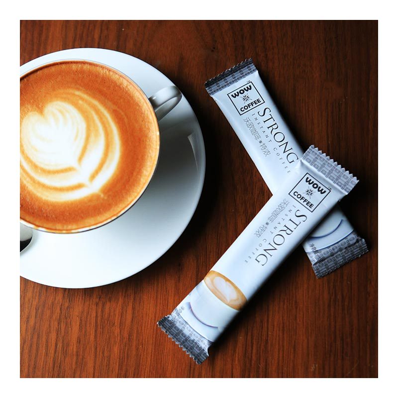 [苏宁超市]沃欧咖啡(WOW COFFEE) 特浓即溶咖啡420g(15g*28条) 速溶系列