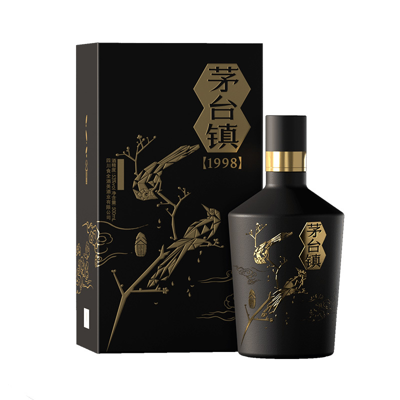谷小酒 茅台镇1998 53度 500ml 礼盒装 酱香型白酒 坤沙老酒