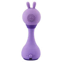 火火兔R1手摇铃婴儿宝宝益智早教玩具0-1-3-6-12个月岁 香芋紫