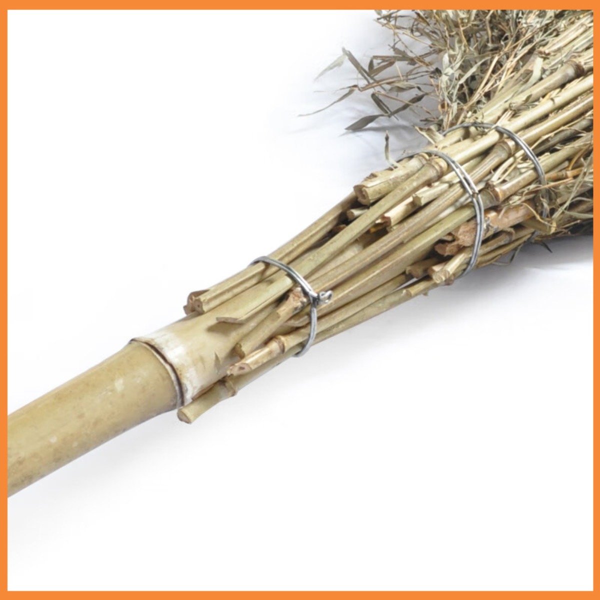 苏宁宜品 SNYP-ZSB-003竹扫把户外庭院大竹扫 竹柄4斤款高清大图