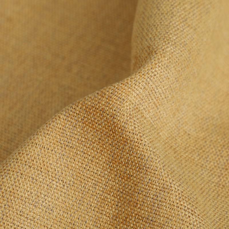 家柏饰(CORATED)设计定制雪尼尔遮光窗帘加厚重磅记忆定型落地布帘/ 3008-1卡特黄 定制每米/含定型加工辅料费