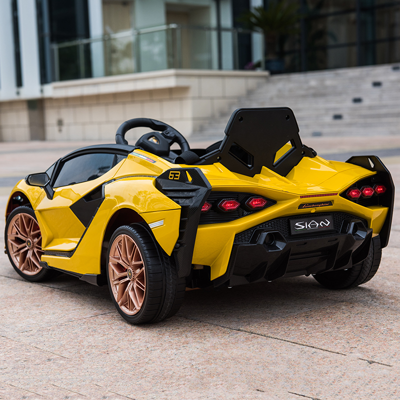 兰博基尼儿童电动车四轮带遥控汽车男女宝宝小孩可坐人玩具车童车