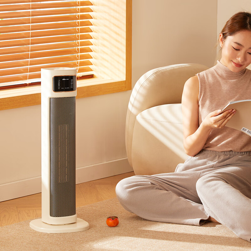 小熊(Bear)DNQ-P20S2 机械 PTC+石墨烯发热 取暖器电暖器暖风机立式塔式落地式