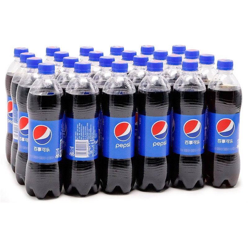 百事可乐 Pepsi 汽水碳酸饮料 整箱装可乐 600ml*24瓶