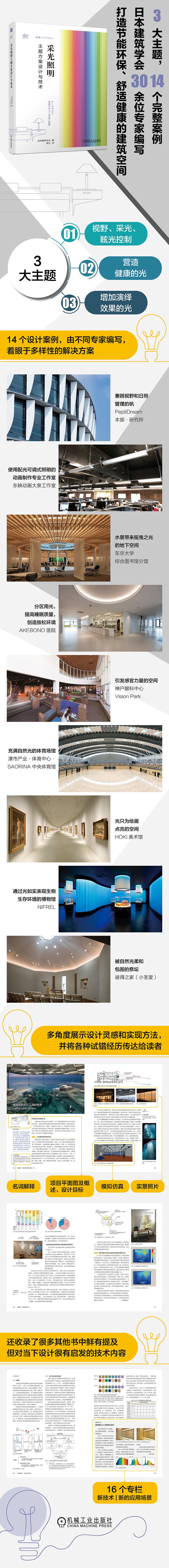 [友一正版]采光照明主题方案设计与技术 日本建筑学会 3大主题 14个完整案例 打造节能环保 舒适健康的建筑空间 97高清大图