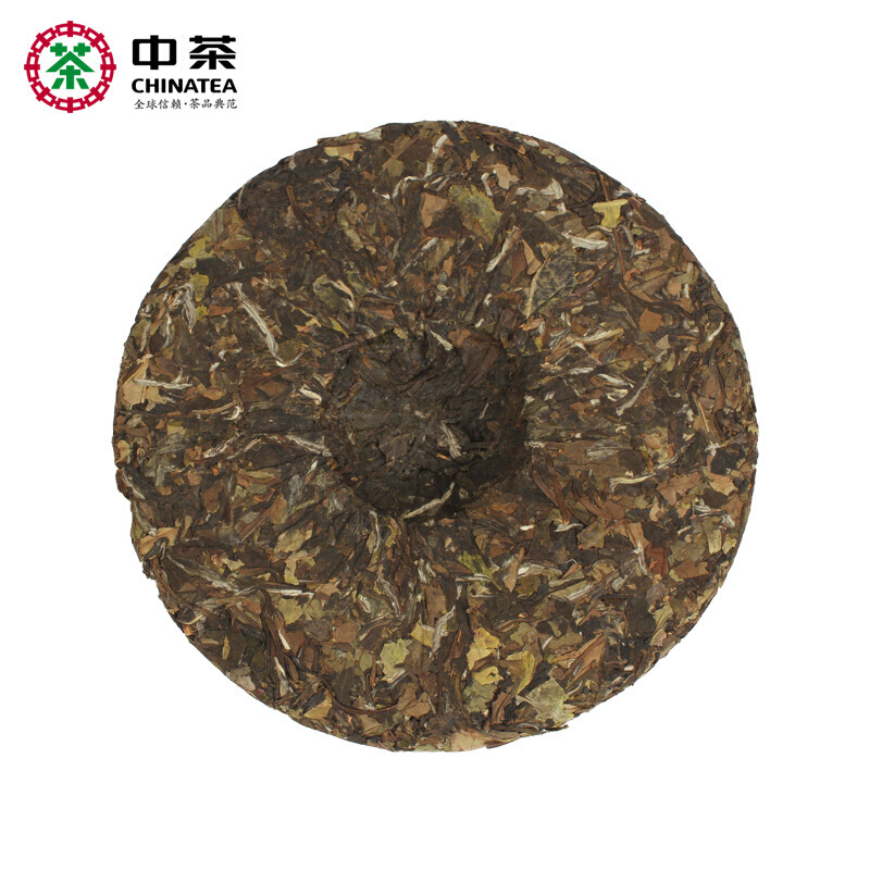 中茶 福鼎白茶 老树白茶5901白茶饼2015年357g/饼