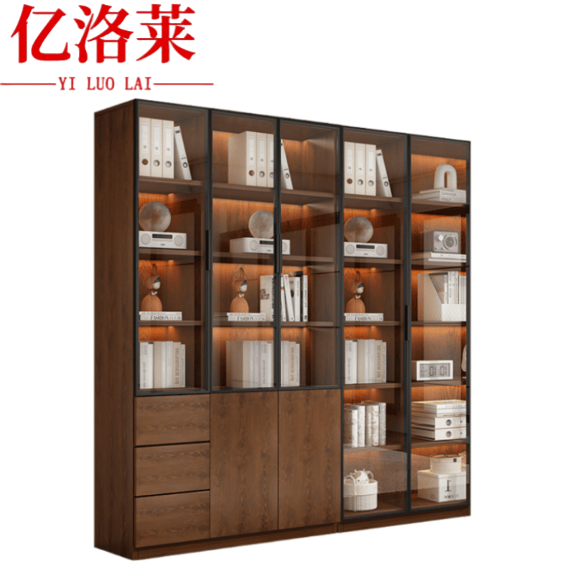 亿洛莱 书柜 200*32*200cm 个