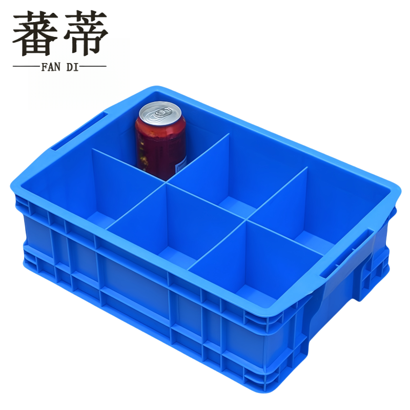 蕃蒂 周转箱六格个