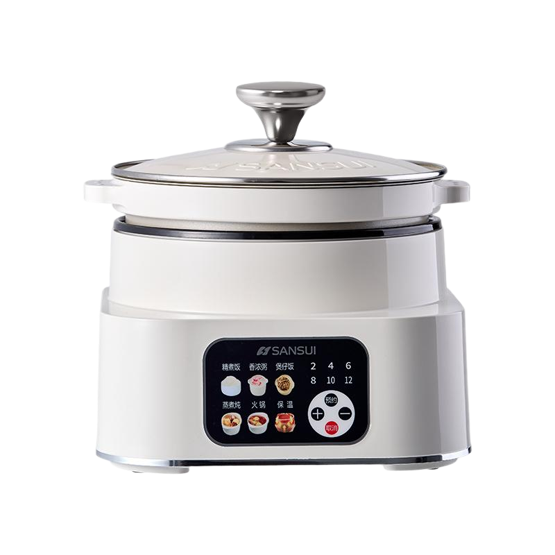 山水(SANSUI) 微电脑电饭煲煮饭浓粥煲仔饭12小时智能预约3L S-FB1218高清大图