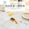三维工匠桌面贴纸宿舍柜子装饰墙贴餐厅餐桌家具桌子翻新防水卡通墙纸自粘 邂逅落叶(60厘米x3米) 大