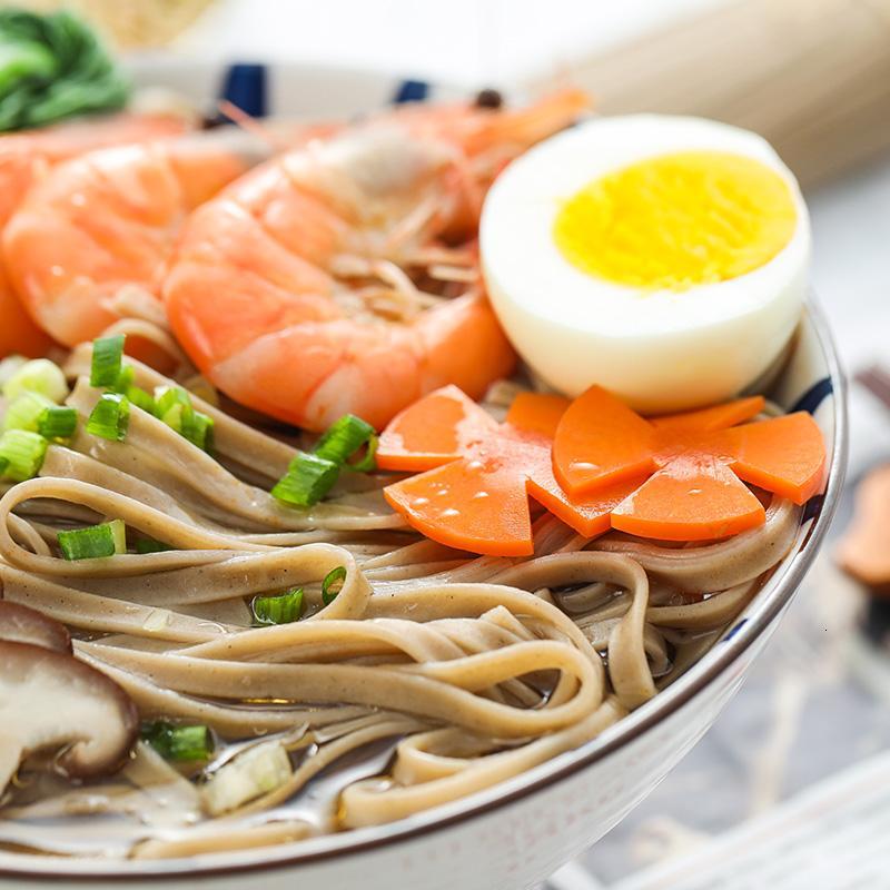 燕之坊 黑麦荞麦杂粮挂面3.2斤 粗粮面条盒装(200g*8袋)高清大图