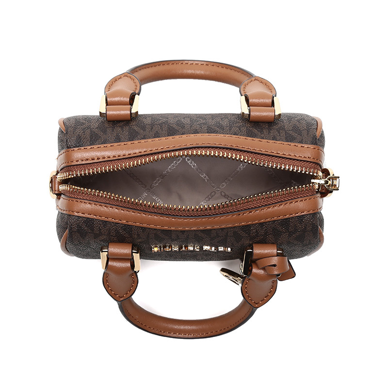 michaelkors迈克科尔斯mk女包人造革配皮小号手提单肩斜挎包32f9g06c0