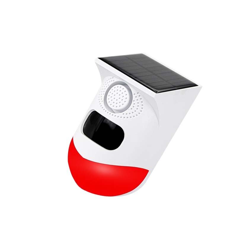 跃牛科技 太阳能红外线报警器 独立款 件高清大图