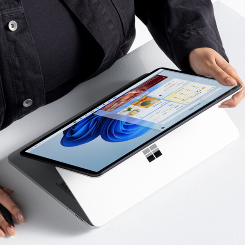 [配微软超薄触控笔2+鼠标]微软(Microsoft)Surface Laptop Studio 商用版 11代i7 32G 2T RTX3050Ti 亮铂金 创意设计笔记本电脑