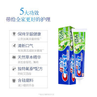 佳洁士草本水晶牙膏90g 健齿口气清新 清爽薄荷香