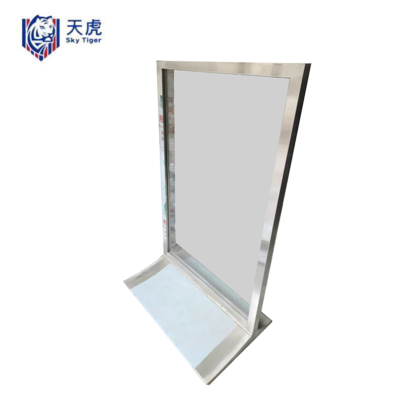 天虎 不锈钢玻璃围栏 1m高 米高清大图