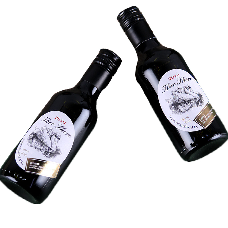 澳大利亚原酒进口彼岸天鹅干红葡萄酒187ml*6瓶礼盒