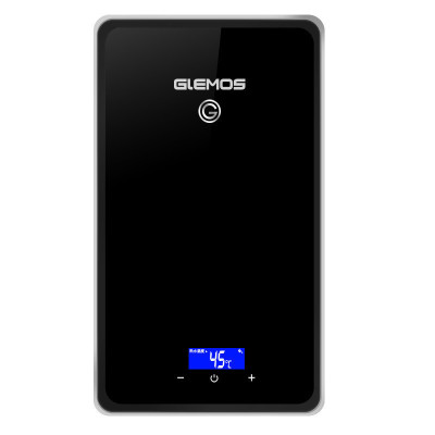 格林姆斯(GLEMOS)GL8-75即热式电热水器 超薄触摸智能恒温水电分离变频加热免储水 7500W 黑色钢化玻璃