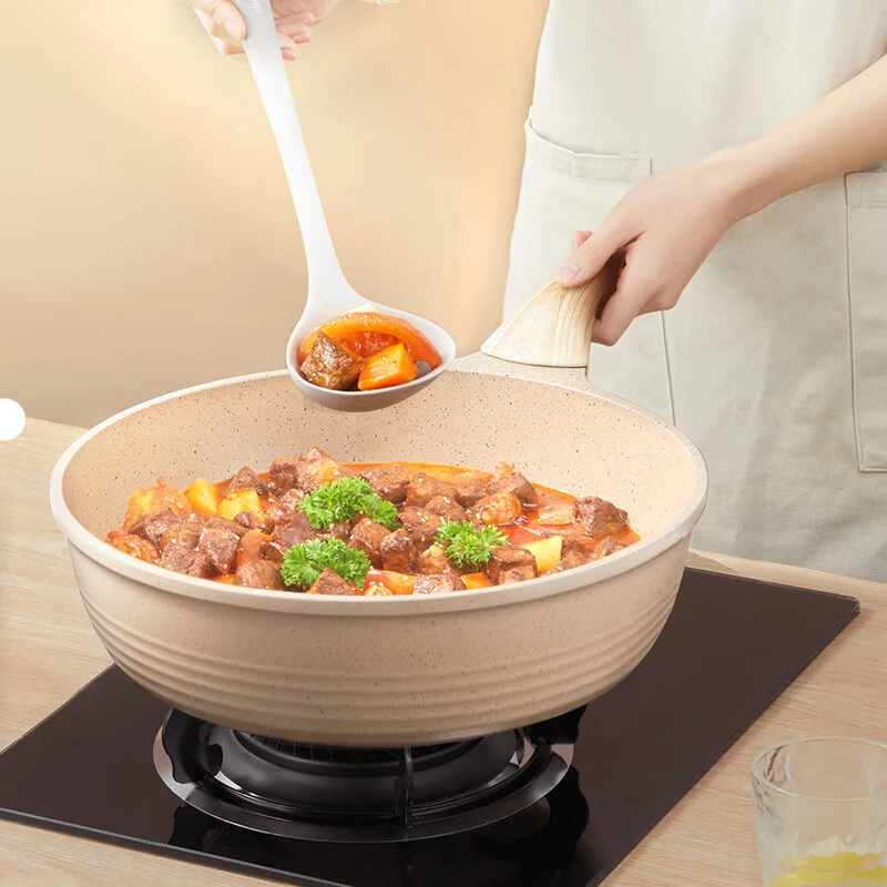 炊大皇聚油煎炒锅 28cm KA72160高清大图