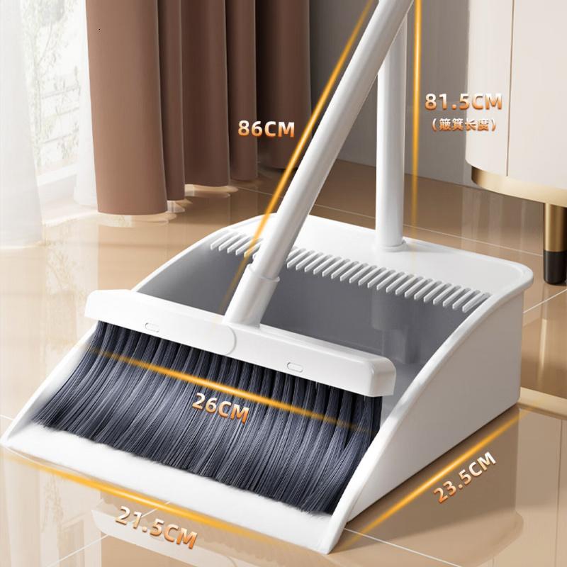 太太乐扫把簸箕套装 防风梳齿型家用扫地扫帚笤帚两件套