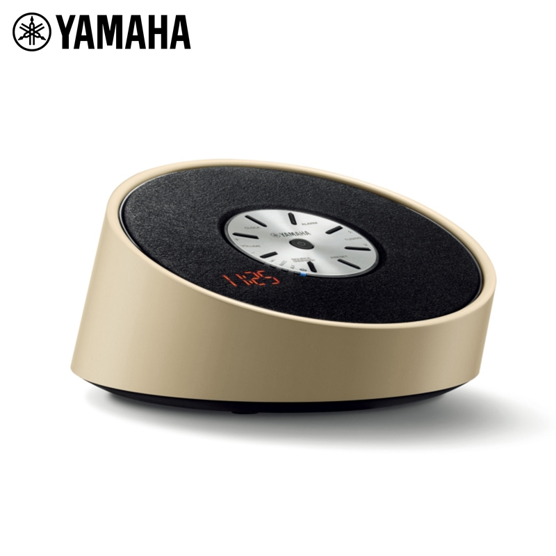 雅马哈(Yamaha)TSX-B15 迷你音响 蓝牙音箱 FM收音机 米黄色