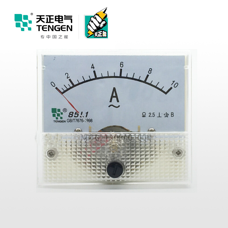 天正电气 85L1-A 10A 单相 2.5级 嵌入式 09021660009 电测仪表