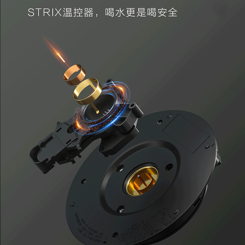 苏泊尔(SUPOR)电热水壶1.5L大容量家用自动断电 防干烧双层彩钢热水壶双层防烫烧水壶SW-15T30B高清大图