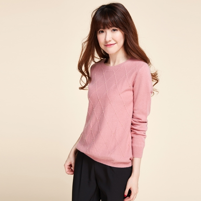 opzc女士针织毛衣