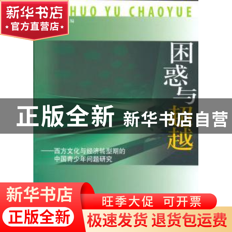 正版 困惑与超越:西方文化与经济转型期的中国青少年问题研究 董高清大图