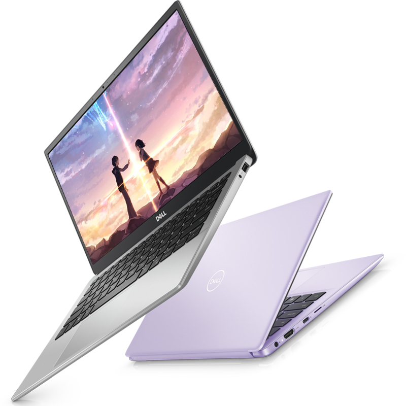 Dell/戴尔 5391-1305S 13.3英寸轻薄便携本商务办公笔记本电脑 十代酷睿i3-10110 4GB 128GB固态 WIFI蓝牙 72%色域 超极本 银色 官方标配