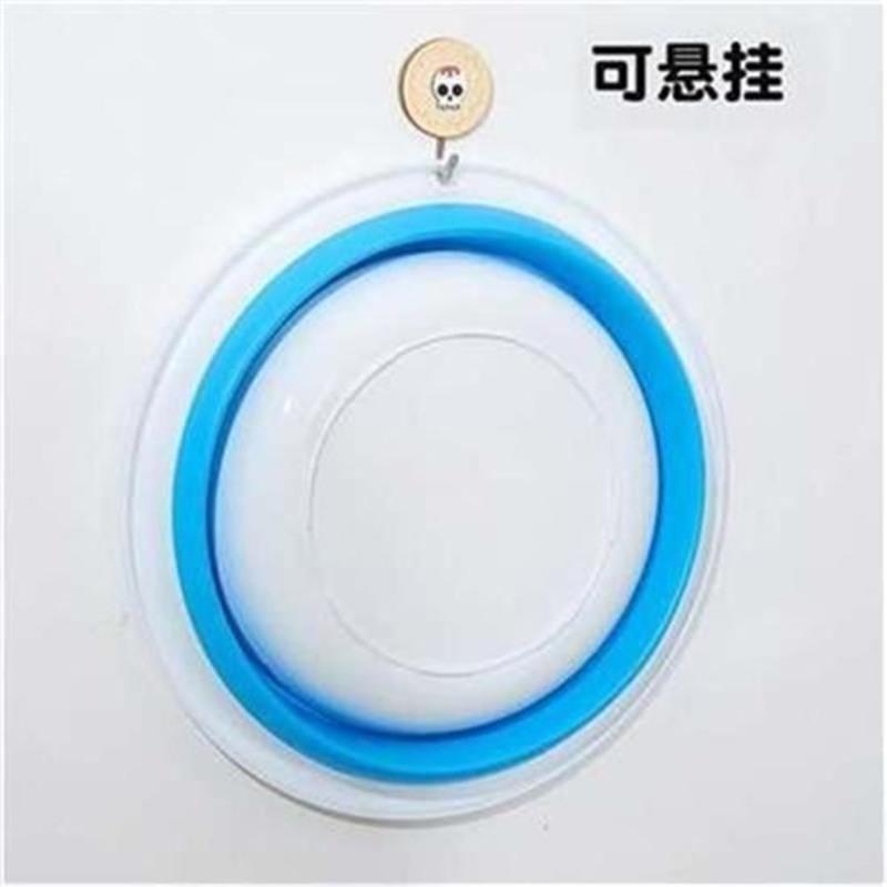 洗脸盆子c水盆。旅游洗脚r面折叠洗衣盆便携M式硅胶旅行可伸缩多