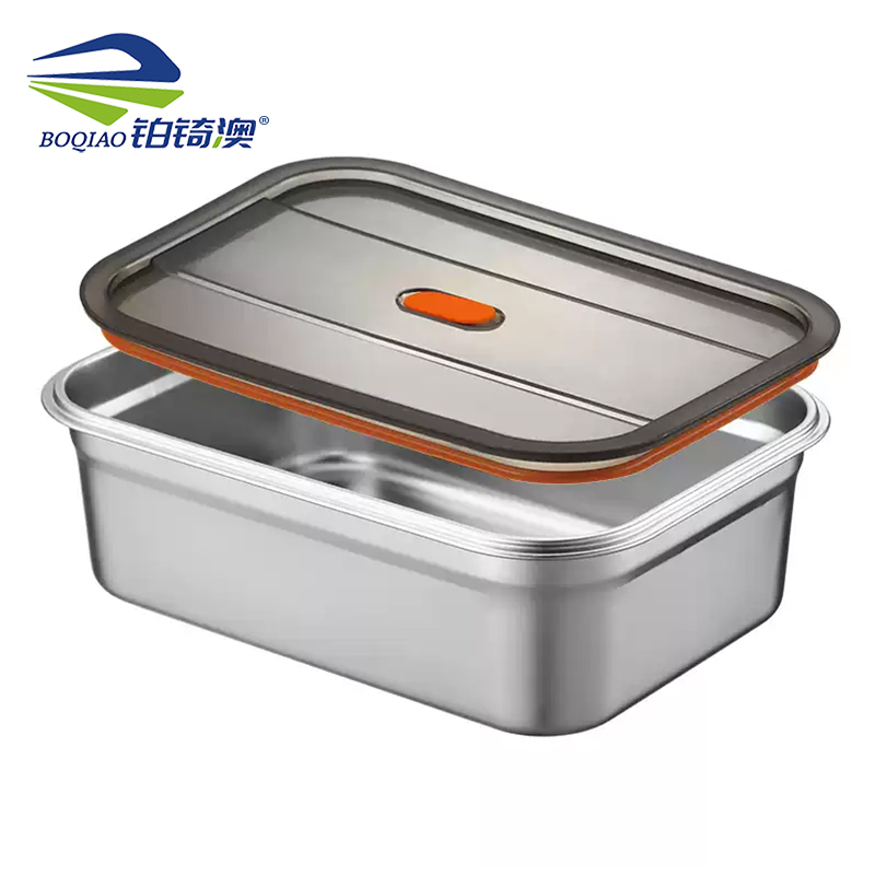 铂锜澳不锈钢保鲜盒 45*33cm-15L 个高清大图