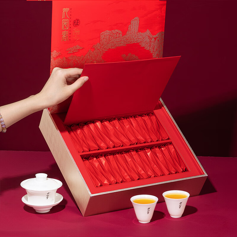 正山堂 元正·沁园春礼盒 红茶 250g(单位:盒)高清大图