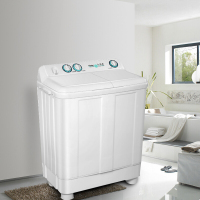 海尔(Haier) 洗衣机9公斤半自动洗衣机双缸双桶家用大容量 XPB90-197BS