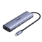 绿联/UGREEN 转换器/扩展坞 15598 HDMI,USB3.0,PD充电,网口,Type-C 灰色 1个