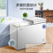 美的(Midea)278升家用商用囤货双温双箱冰柜 蝶形门卧式冷藏冷冻冰柜 家用小型冰箱冷柜 BCD-278VM(E)