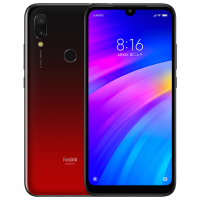 原封【送耳机+指环】小米(MI) Redmi 红米7 全网通4G版 4GB+64GB 魅夜红 骁龙632 大电池 长待机 智能手机