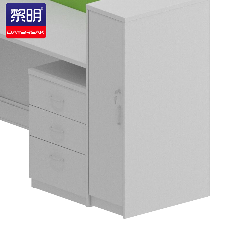 转角L字型单人位屏风工位