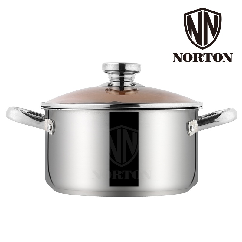 诺顿(NORTON)战釜_全能套装4HZF002汤锅20CM+奶锅16CM 套装