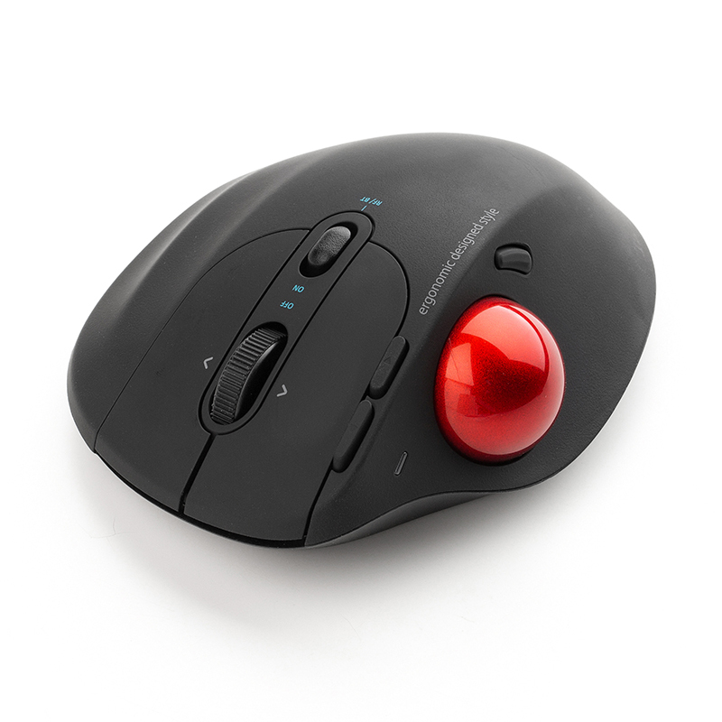 日本山业sanwa轨迹球鼠标24g无线鼠标蓝牙鼠标双模鼠标绘图鼠标的人体