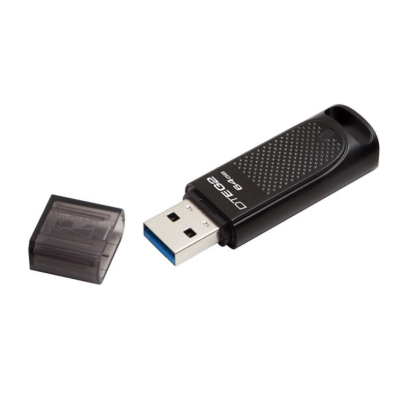 金士顿(Kingston ) 64GB U盘 USB3.1 DTEG2 金属外壳 读速180MB/s