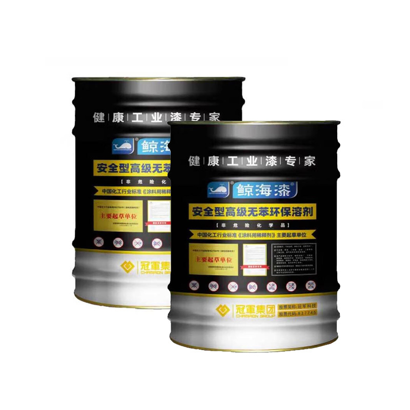 鲸海 通用无苯环保溶剂 油漆稀释剂环保通用稀释剂油漆清洗剂稀料 6L <桶>