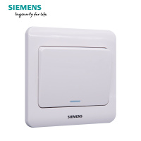 西门子(SIEMENS)开关插座 远景雅白系列一开单控带荧光5TA01131CC1