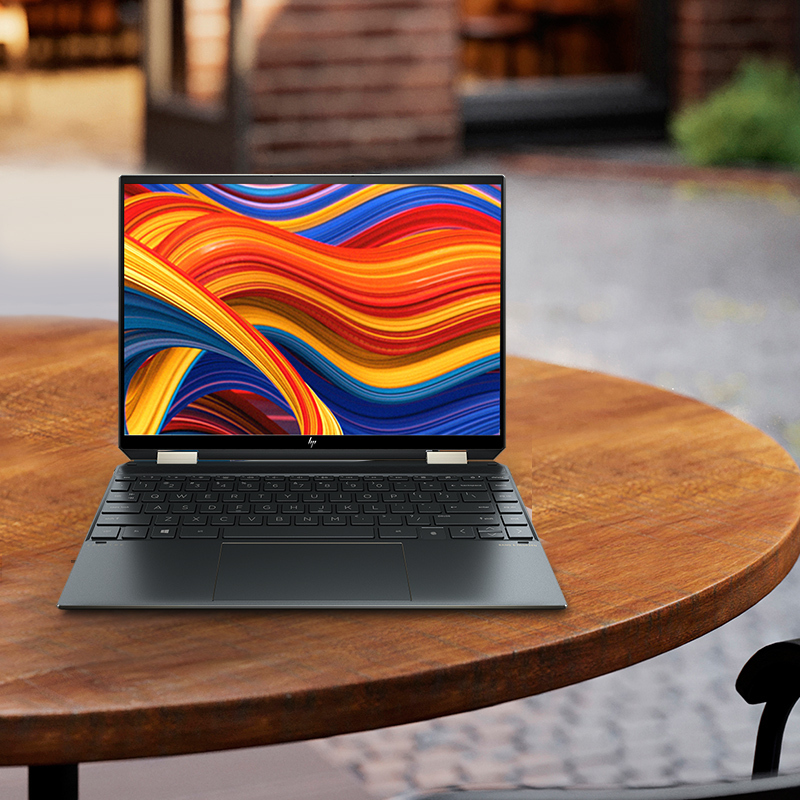 惠普(HP)幽灵Spectre x360 14-ea0032TU笔记本电脑13.5英寸英特尔酷睿i5超能轻薄本设计触控(i5-1135G7 16G 512G)摩卡黑