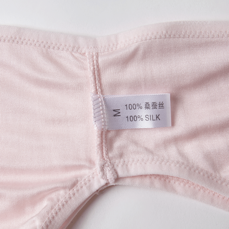 丝煌低腰真丝内裤女100桑蚕丝三角裤无痕透气性感小底裤透明薄款k1023