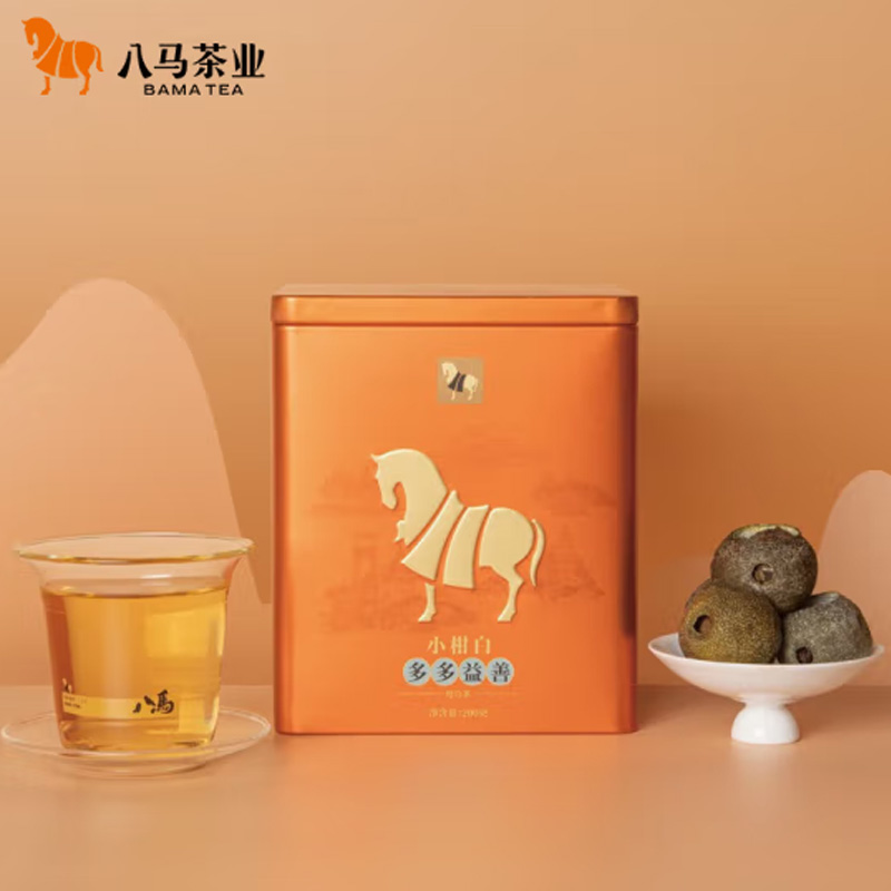 八马茶业(BAMA TEA) 多多益善·小柑白-200g