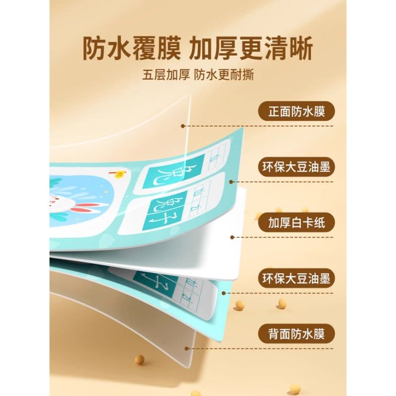 识字书幼儿认字早教安静书儿童启蒙幼儿园认字全套宝宝识字卡片图片