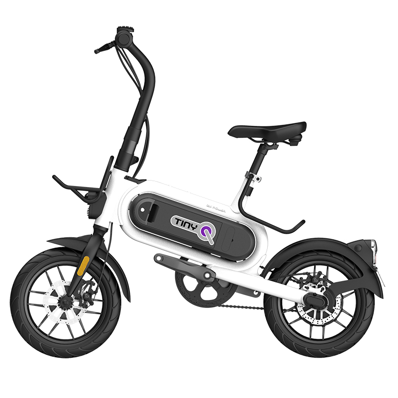 中新动力(ZX POWER)电动车小Q 锂电电动车可折叠迷你电动车14寸轻便时尚代驾电动车新国标3C电动