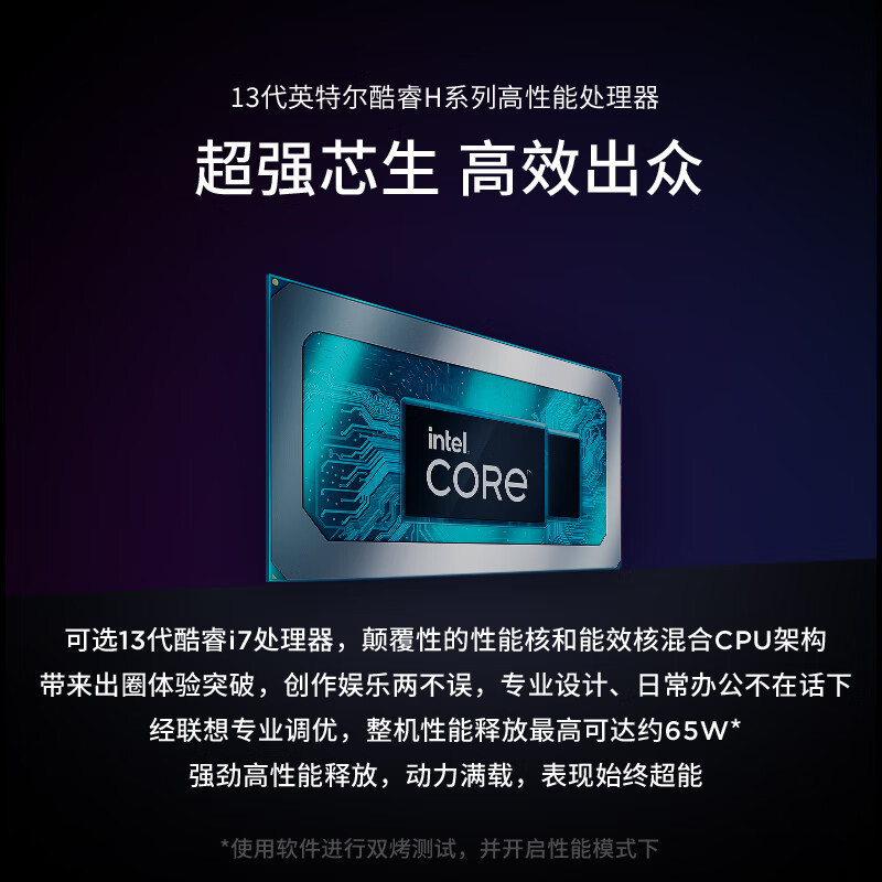 联想(Lenovo)小新mini口袋主机英特尔酷睿i5高性能商务家用台式机电脑(i5-13420H 16G 512G SSD)27英寸